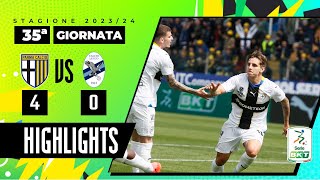 Parma Vs Lecco 4-0 Ducali Ad Un Passo Dal Sogno Highlights Serie Bkt 2023 - 2024