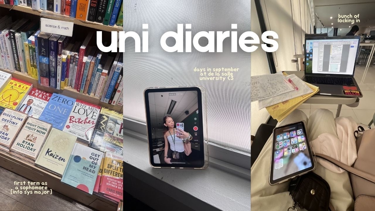 UNI DIARIES | first term as a sophomore at DLSU ✯