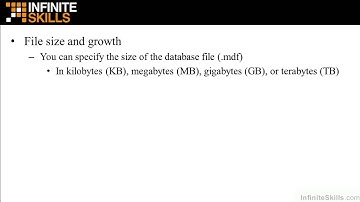 Microsoft Transact-SQL Tutorial | Creating a Database Part 2/2