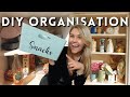 ✨EASY DIY KITCHEN CUPBOARD ORGANISATION UK ad: I Can't Wait For All The DIY Projects! | HomeWithShan