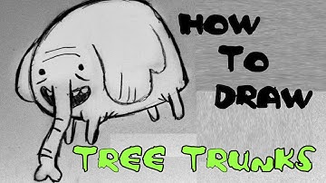 Ep. 43  How to draw Tree Trunks from Adventure Time