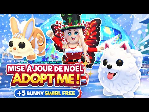 🔥 5 FREE BUNNY SWIRL + 😱 NEW PETS! CHRISTMAS UPDATE – WEEK 4! | ADOPT ME