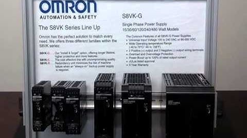 S8VK-G Series Power Supplies