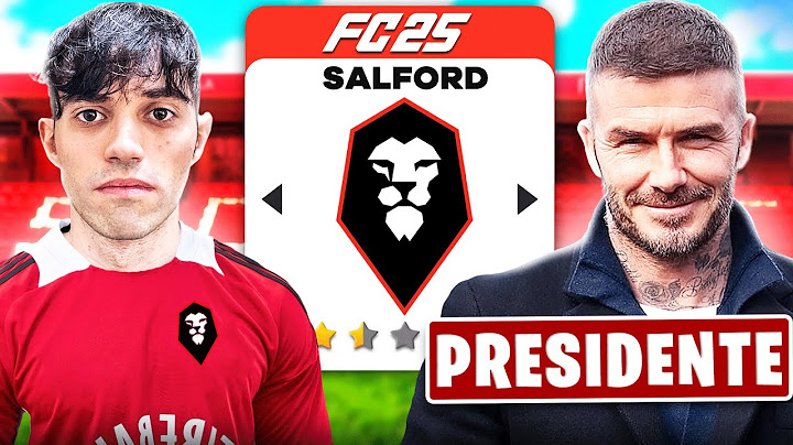 DALLA QUARTA DIVISIONE alla CHAMPIONS LEAGUE con il NUOVO SALFORD DI DAVID BECKHAM!