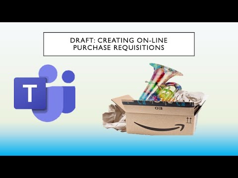 OnLine Purchase Requisitions Preview - YouTube