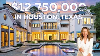$12,750,000 Exquisite Estate in Houston, Texas