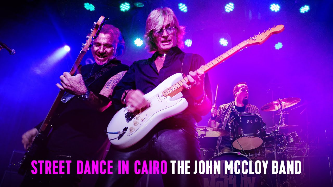 Street Dance In Cairo  |  The John McCloy Band  |  lyric video