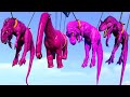 NEW ! Epic Pink Dinosaurs Fighting Rumbles Unleashing Jurassic Fury in Evolution TRex vs IRex