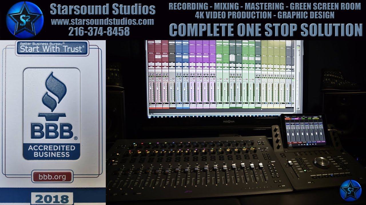 (Recording Studio) Cleveland Ohio Video Walk Through Tour ⭐ YouTube