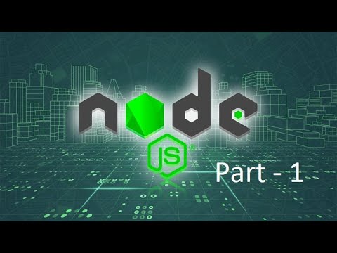 Node JS Part - 1 - YouTube