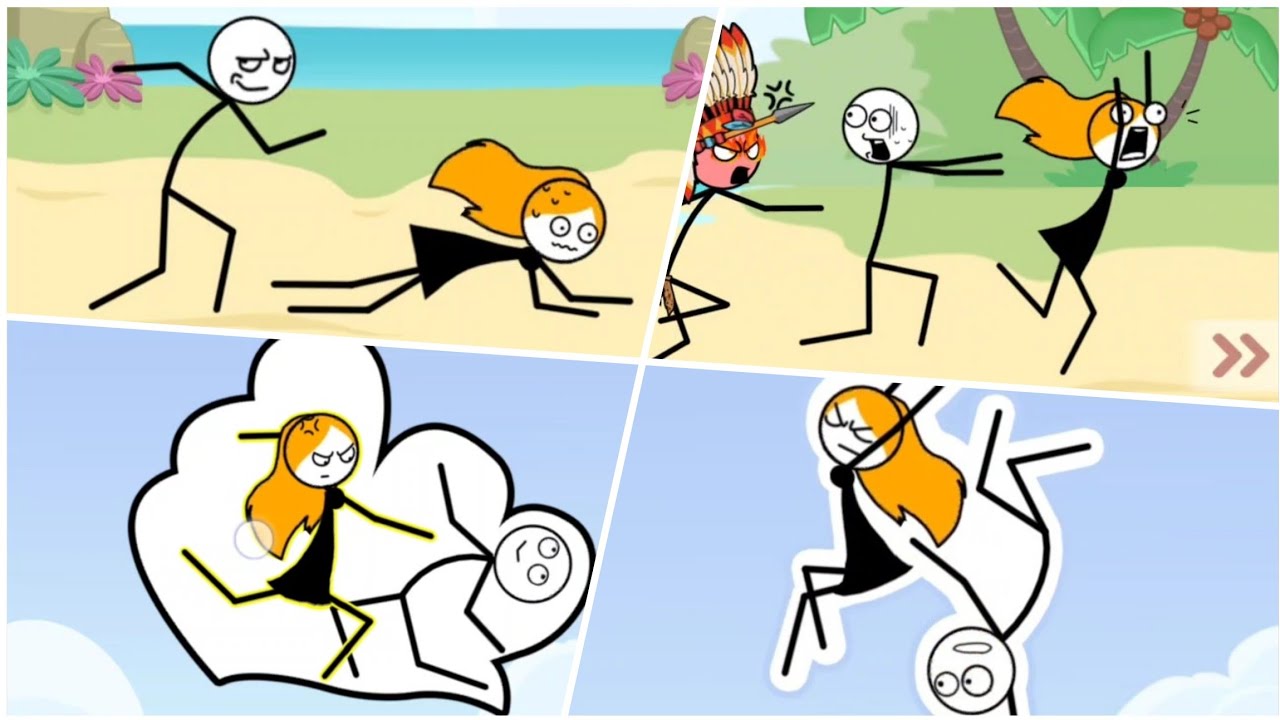 Pose Master –One Stickman. Too Many Problems | All Levels Game Walkthrough (Funny Moments)