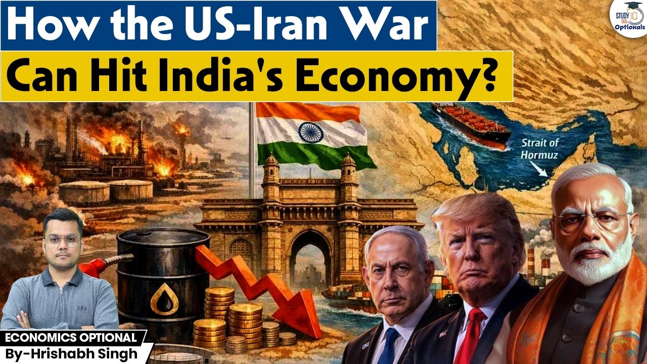 Middle East War Impact on India | Oil, Rupee & Inflation Explained!