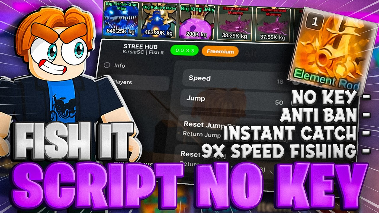 This Fish It Keyless Script Farms INSANELY Fast – Auto Fish, Sell ...