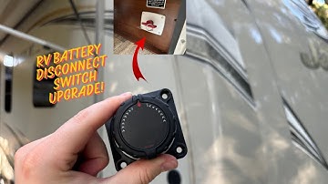 VSTM Battery Disconnect Switch + Digital Voltage Display | RV Upgrade!
