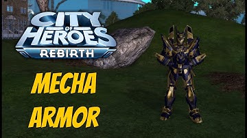 Guide to getting the MECHA armor on the Rebirth City of Heroes private server