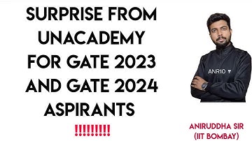 GATE 2023 PREPARATION / Surprising offer From Unacademy !! @TheCivilGuruji