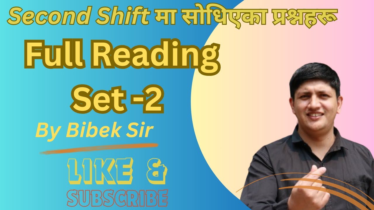 Model (Full Reading ) Set-2 // By Bibek Sir // #koreanlanguage