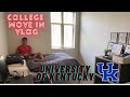 COLLEGE MOVE IN VLOG @ THE UNIVERSITY OF KENTUCKY (PANDEMIC EDITION)