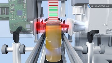 Precise fill height check with the KHS Innocheck FHC-XL