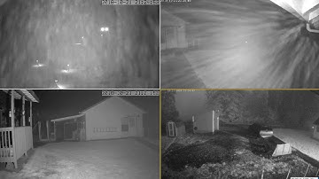 Surveillance Camera IR Reflection