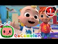 The Stretching and Exercise Song | Cocomelon | Nursery Rhymes &amp; Cartoons for Kids | Moonbug