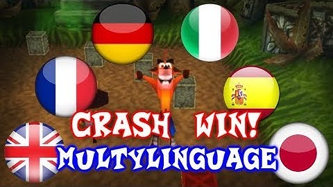 CRASH WINS! - CRASH BASH MULTI LANGUAGE
