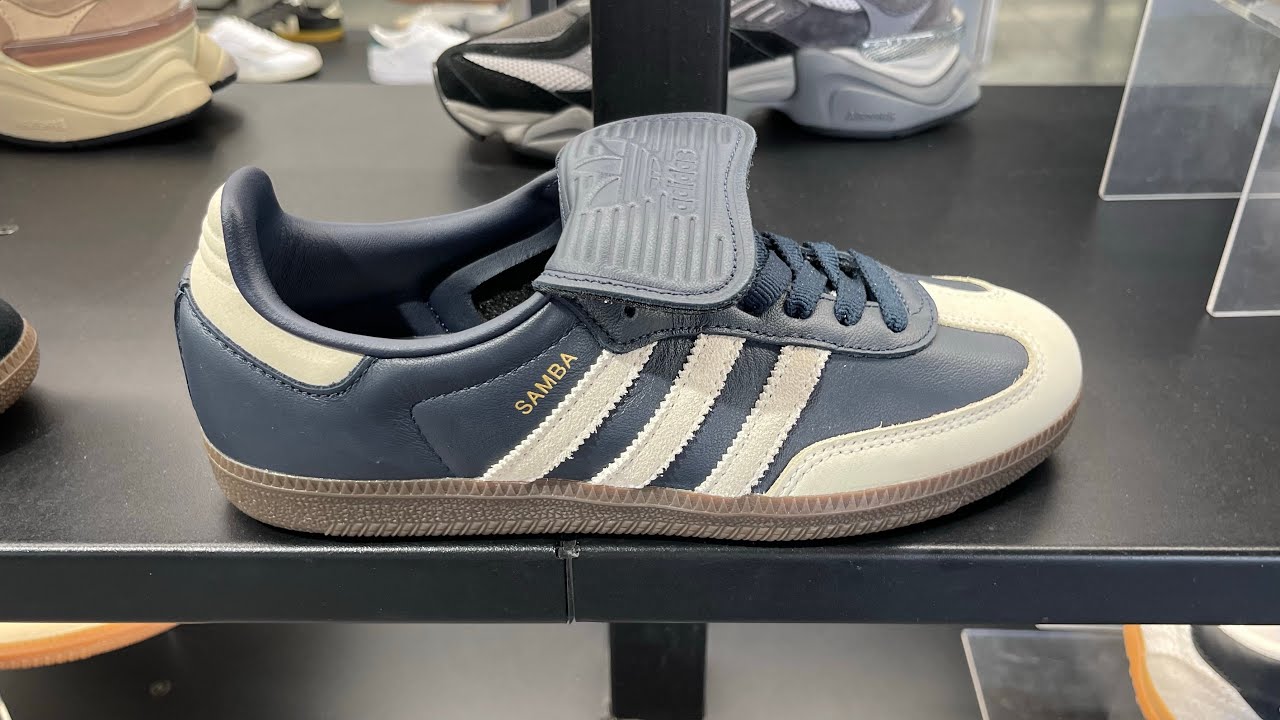★関税込★adidas★Samba LT★22-29cm★Aurora Ink★ Adidas Samba LT (Aurora Ink/ Cream White/ Gold Metallic