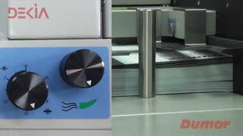 Video 8335B+33KF  Digital Creasing and Folding Machine