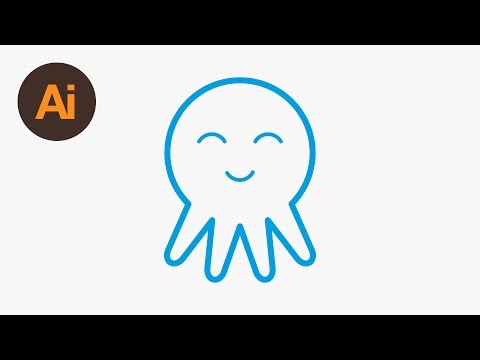 How to Draw an Octopus Icon in Illustrator