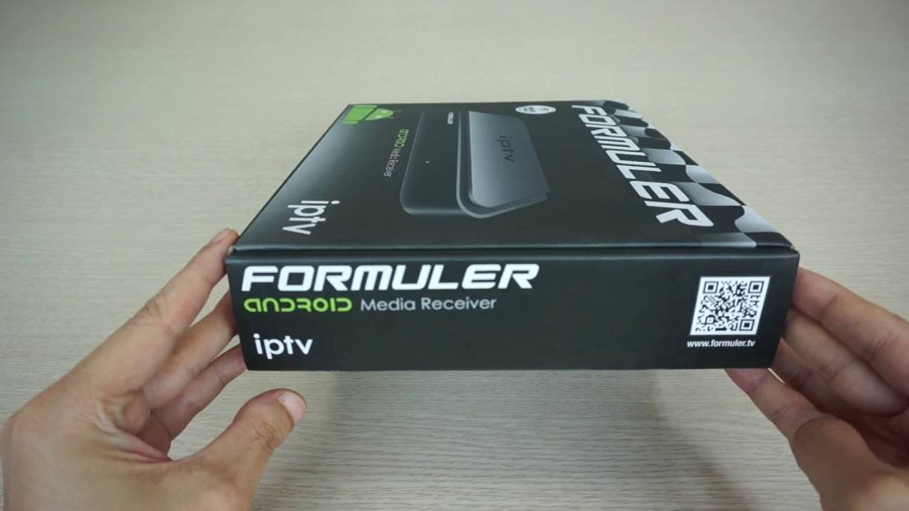 Formuler IPTV unboxing 