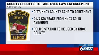 Knox County Sheriff’s Office announces Law Enforcement partnership with City of Abingdon