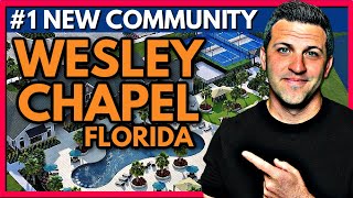 Inside Look At Tampa Florida's Top New Suburban Community With New Construction Homes For Sale