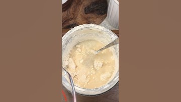 Feeding my 118 year old sourdough starter. She’s hungry! #sourdoughstarter #sourdough #asmr