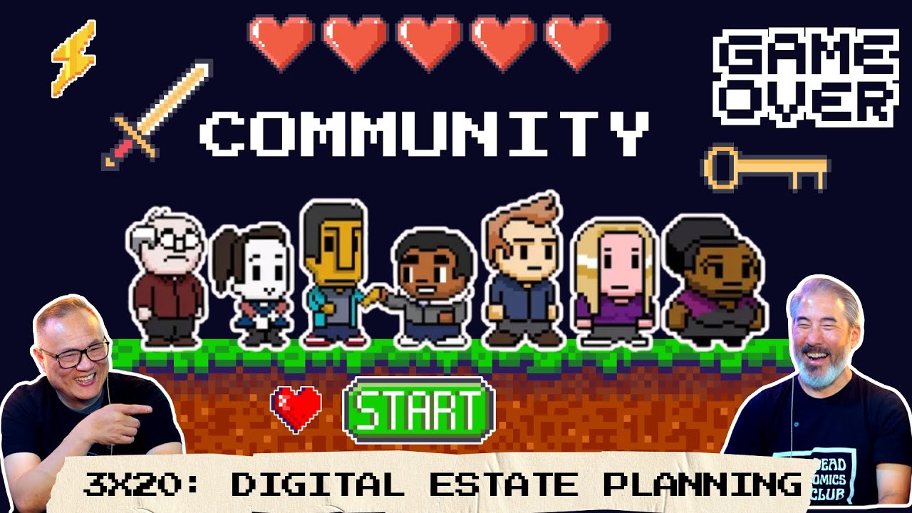 *COMMUNITY* | VIDEO GAME EPISODE! | 3x20 - Digital Estate Planning 😂 # ...