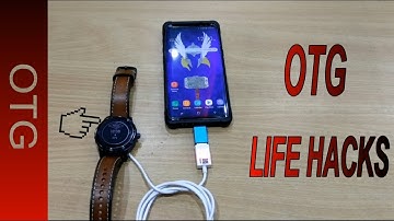 5 cool Uses of OTG Connector - Galaxy S8 | Life Hacks 🔥
