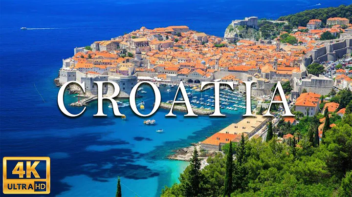 FLYING OVER CROATIA (4K UHD) - Calming Music With Wonderful Natural Landscapes For Relaxation On TV