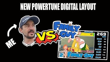 Making a Custom Family Guy themed Powertune Dash layout PT1