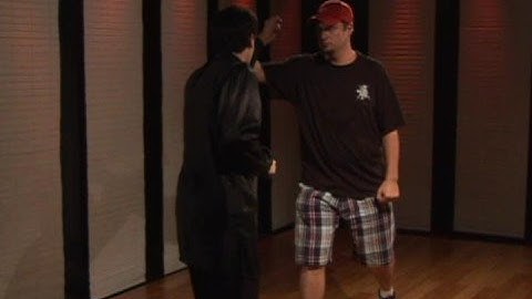 Praying Mantis Kung Fu  Fighting : Praying Mantis Kung Fu: Outside Forearm Block Counter Punch Step Up