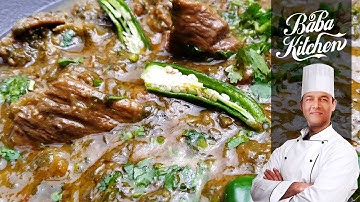 Palak Gosht ka Salan Recipe by Baba Kitchen | Beef Spinach Curry