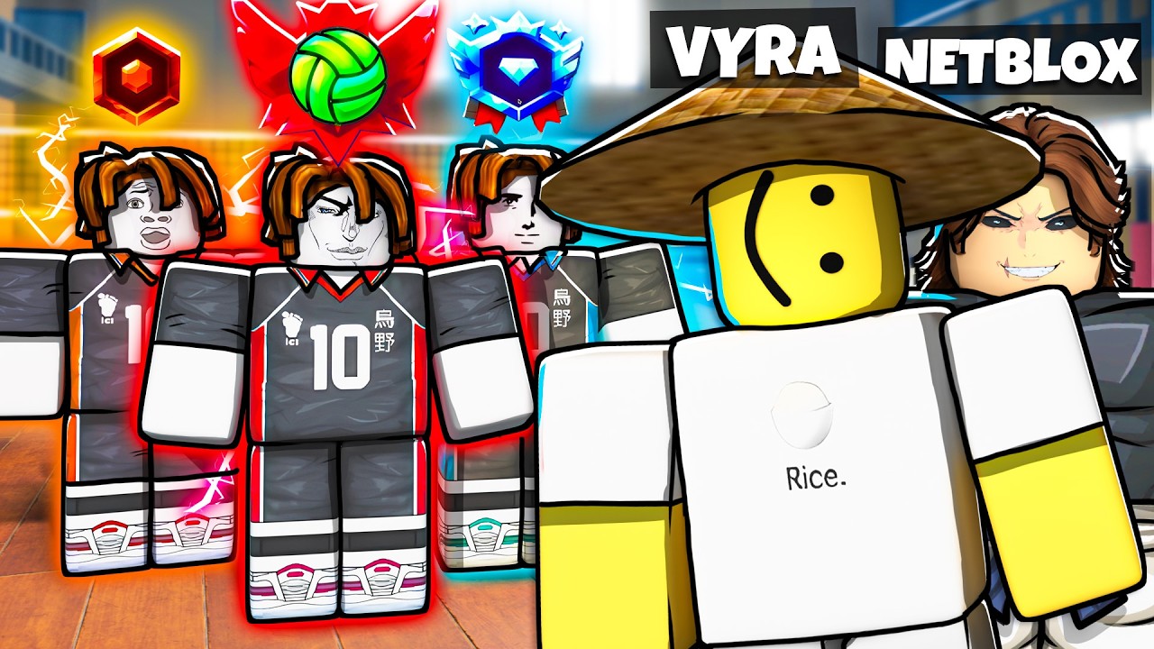 Угадайте рейтинг легенд волейбола: выпуск YouTuber с участием @OngVyra и @NETBLOXen