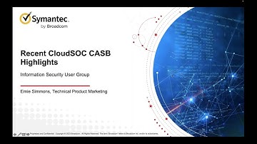 Recent CloudSOC Updates