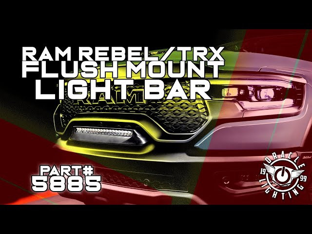 2019+ RAM Rebel/TRX Front Bumper Flush LED Light Bar System from ORACLE  Lighting