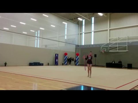 Alina BC Provincial Competition 2016 Hoop 