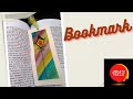 How To Do Hand Painted Bookmark At Home...#Bookmark_making #bookmark_painting 🥰