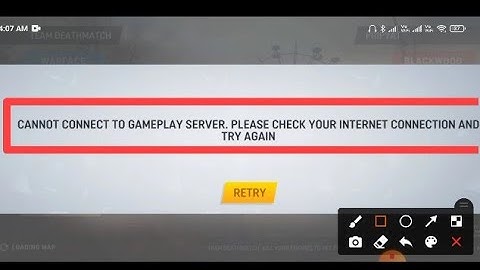 CANNOT CONNECT TO GAMEPLAY SERVER. PLEASE CHECK YOUR INTERNET CONNECTION AND TRY AGAIN in Warface