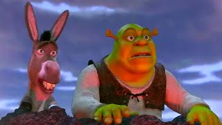 Shrek e Burro Chegam Na Torre Do Dragão | Shrek (2001) DUBLADO HD