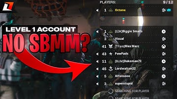 I tested Skill Based Matchmaking with a NEW Account.. (Black Ops Cold War)
