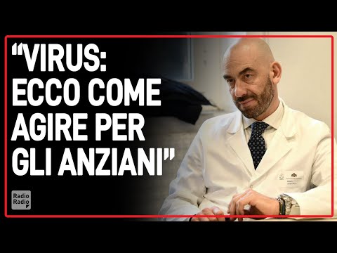 "VIRUS SI BATTE NEL 99% DEI CASI SOTTO I 75 ANNI, SERVE AGIRE PER GLI ANZIANI" ► Prof Bassetti
