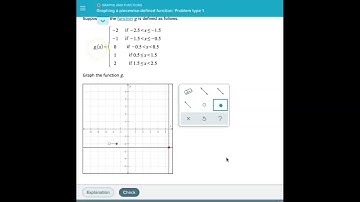Graphing a Piecewise Defined Function: ALEKS Problem Type 1