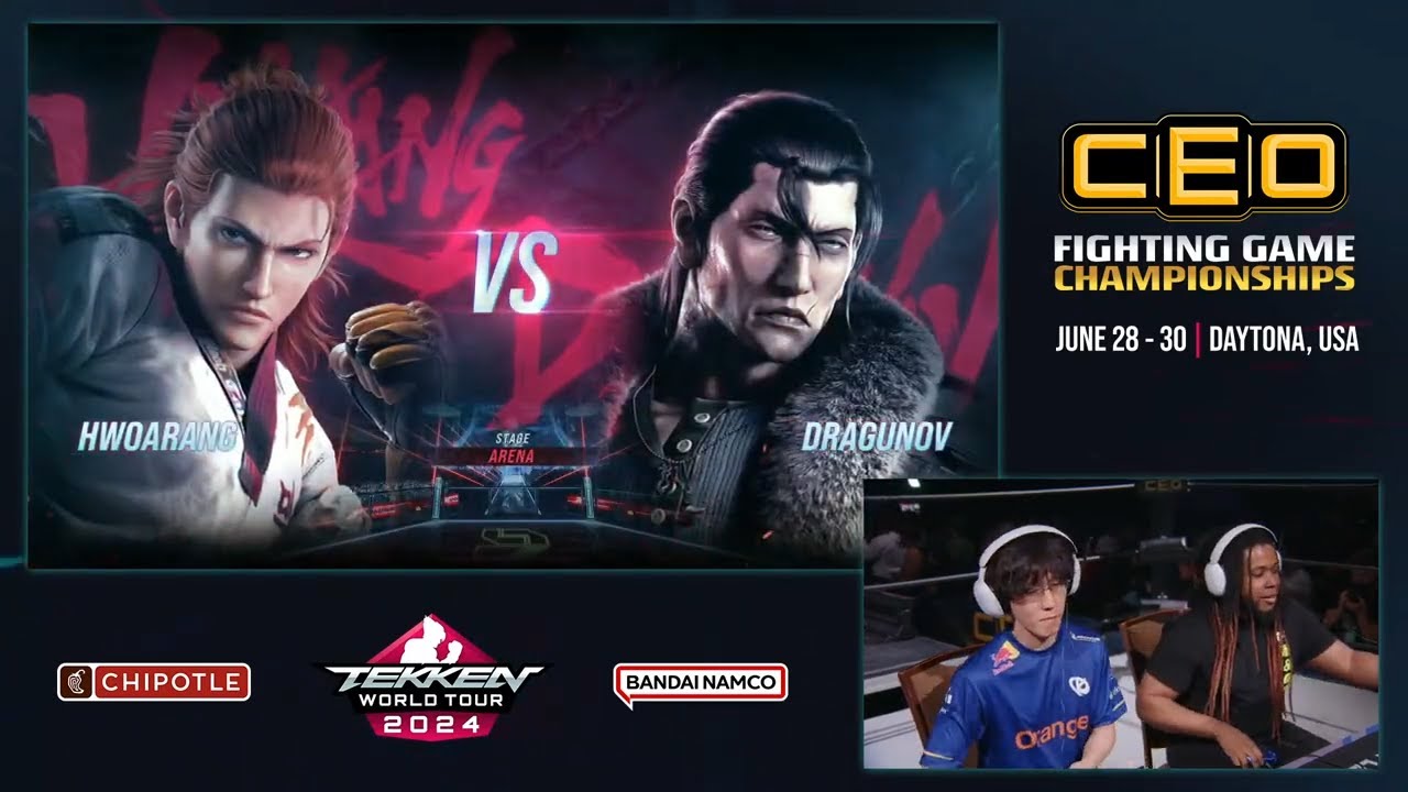 K-Wiss (Hwoarang) vs. JDCR (Dragunov) TWT 2024 - CEO 2024: Losers R1